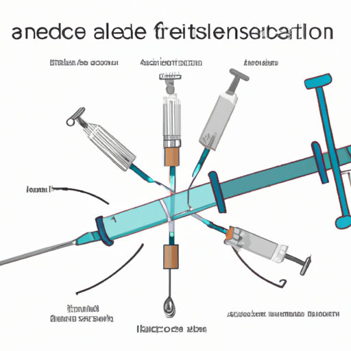 An illustration showing the mechanism of a needle-free injection